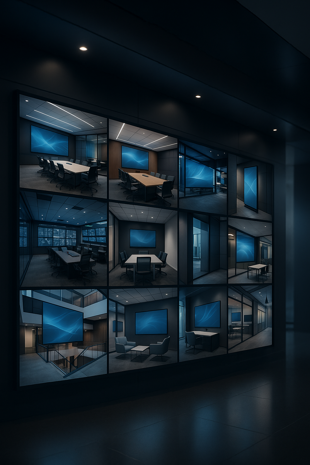 Instalación audiovisual corporativa de alto nivel — Qualis AV